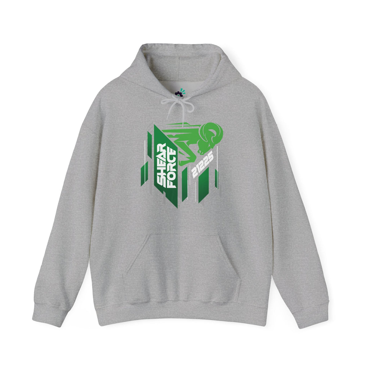 Shear Force — Trapezoid Block Hoodie