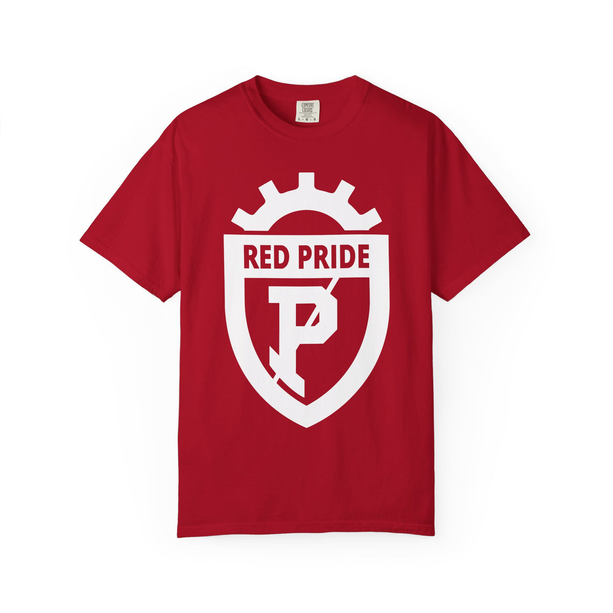 Red Pride — Soft Vintage Crew Tee