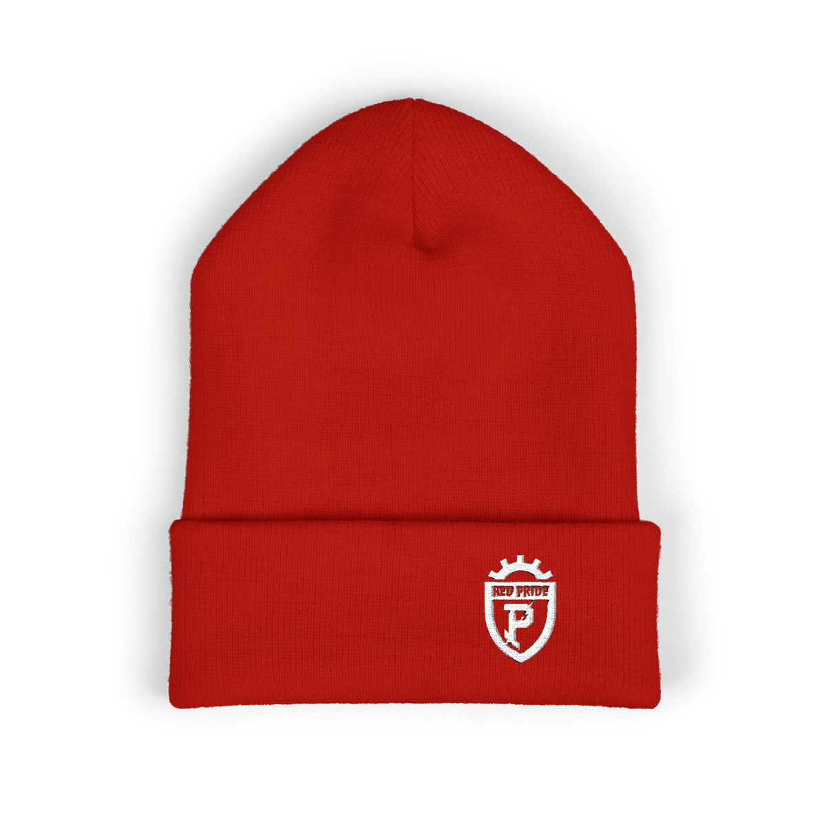 Red Pride - Classic Cuffed Beanie (Embroided)